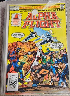 Alpha Flight (Marvel) Comics Issues 1-36 & 43