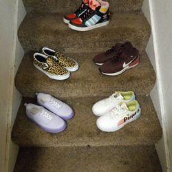 Brand New&Barley Used Girls Shoes