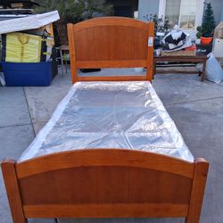 Bed frame and box spring