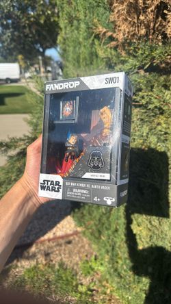 Star Wars Fandrop Obi-Wan Kenobi Vs Darth Vader Figure