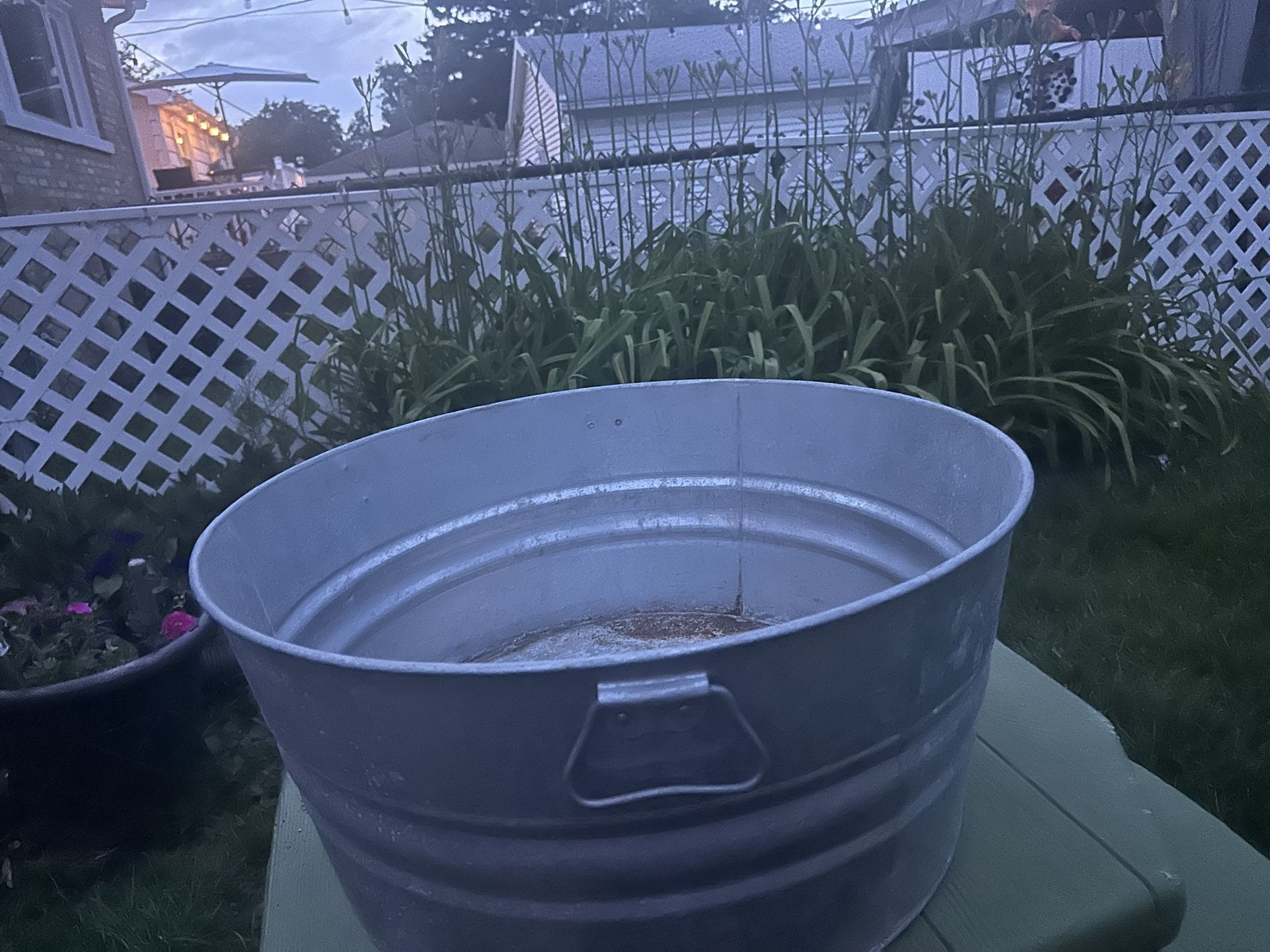 Metal Tub
