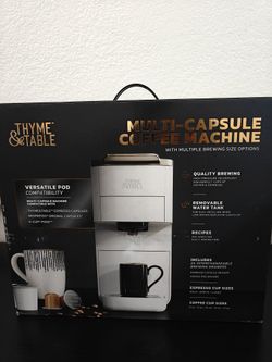 Thyme&Table Multi Capsule Coffee Machine
