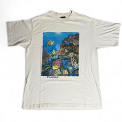 Vintage 90s Florida Ocean Reef Tee