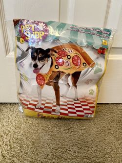Dog Pizza Slice Costume - Size Extra Large