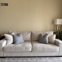 Modern Cream Sofa 