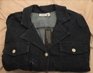 DENIM & CO. JACKET SIZE 3X BRAND NEW