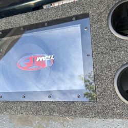 2 - 12 inch Rockford Fosgate Subwoofers w/Customized Bandpass Box