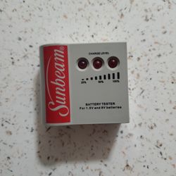 Sunbeam Battery Tester