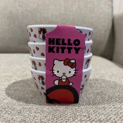 Hello Kitty Valentines Bowls