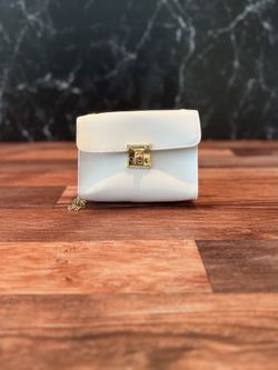 Mini White Over The Shoulder Purse