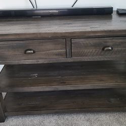 Credenza TV Stand with Drawers