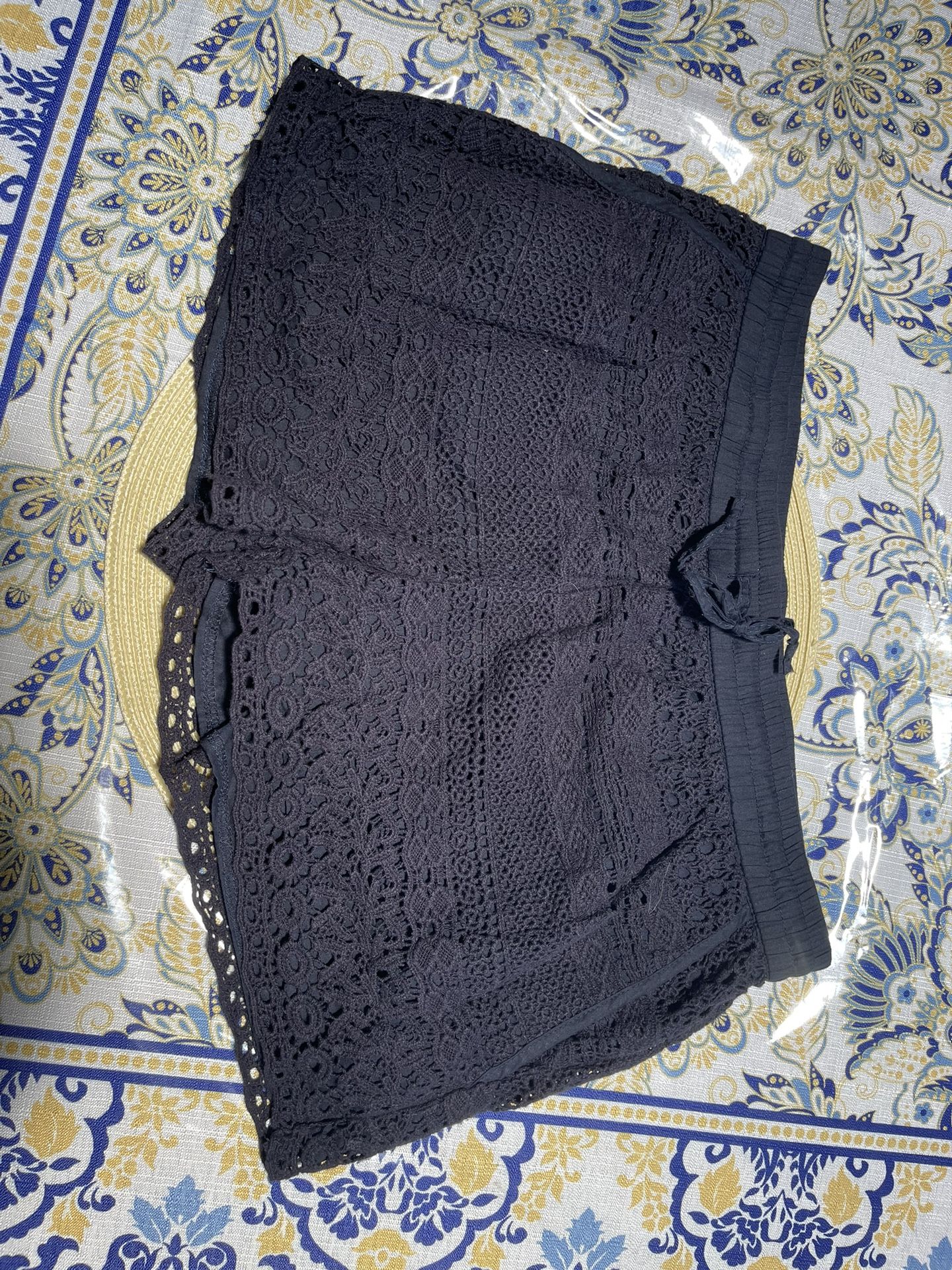 Solitaire Swim Crochet Shorts