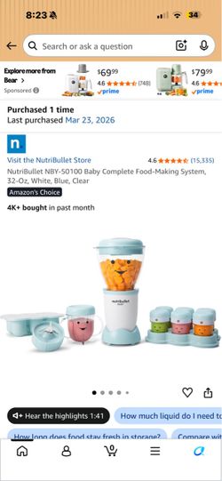Baby Nutribullet