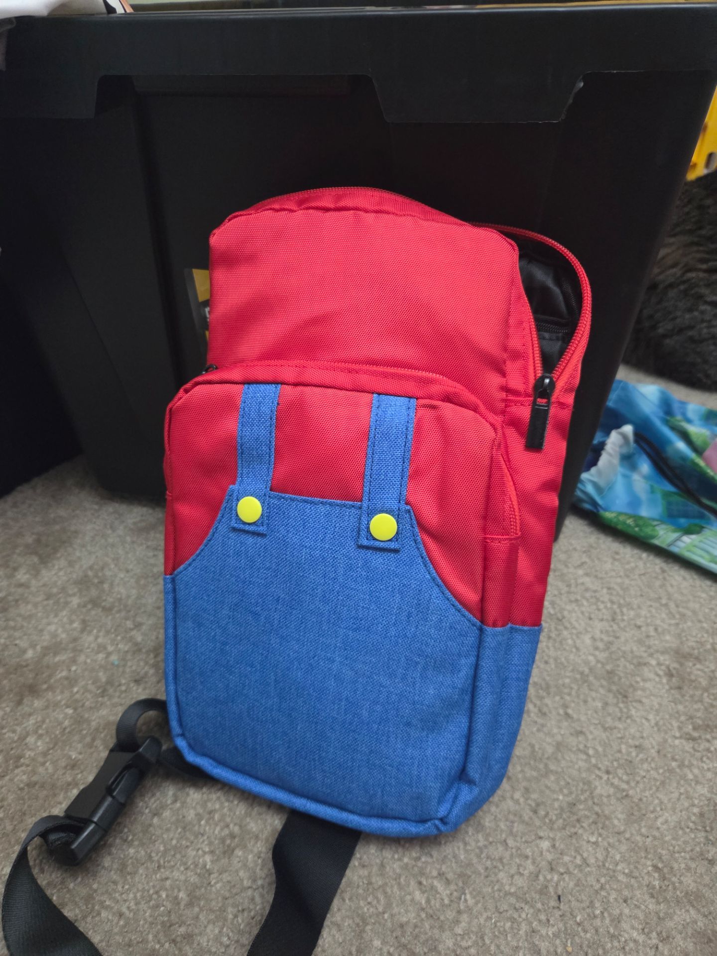Super Mario Inspired Backpack Travel Bag for Nintendo Switch / Lite / OLED