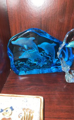 Paperweight Glass Collection Prices Vary $20.00-$60.00 Some Glow With UV Light 
