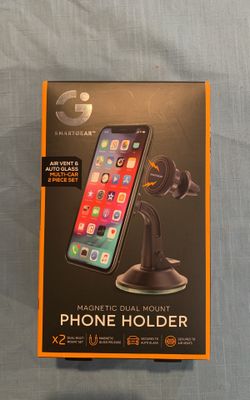 Cell Phone Holder Dual Mount 