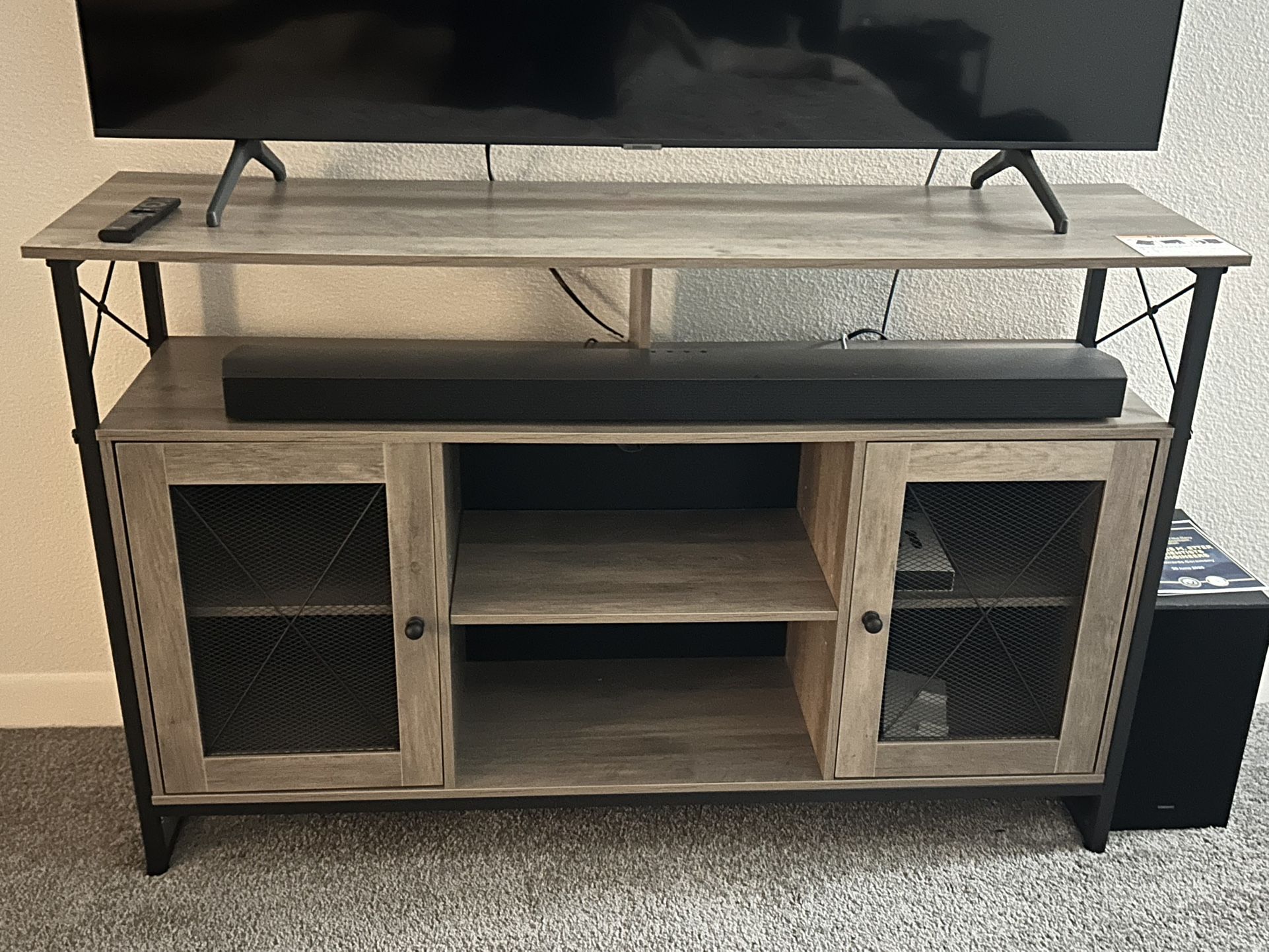 Like New Entertainment Center / TV Stand