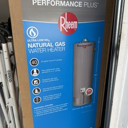 New Water Heater