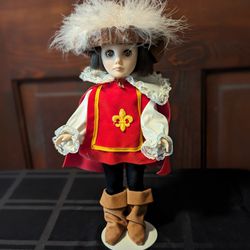 Musketeer Doll with doll stand 