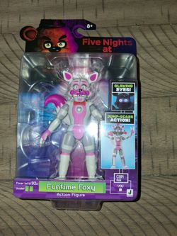 Five nights at freddy's" fun time foxy" action figure