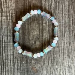 Glass Bead Bracelet 