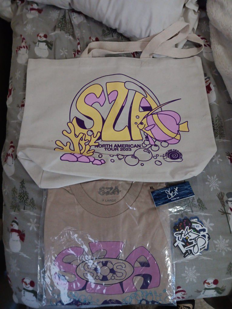 Sza Clothing And Tote Bag