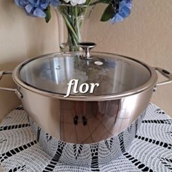 OLLA DE 16 QT DE ACERO INOXIDABLE COOK SOLUTIONS PRINCESS HOUSE 🌾🌻