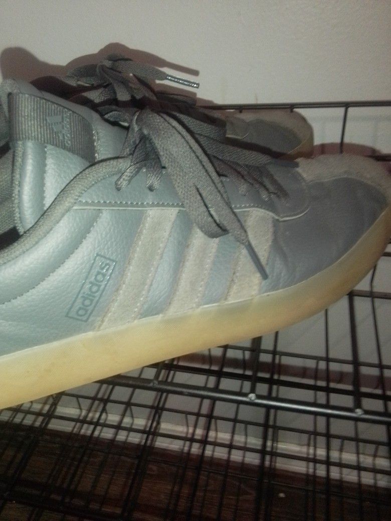 All Gray Adidas