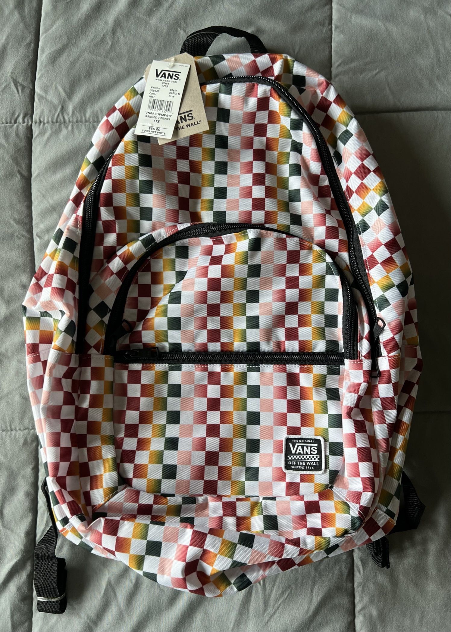 Vans Rainbow Checkered Backpack