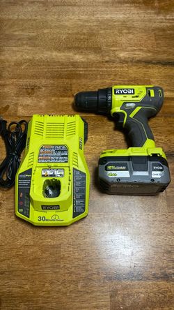 Ryobi 18V Drill with 4Ah Battery and Charger