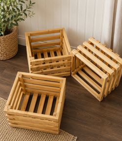 Handmade Wooden Crates