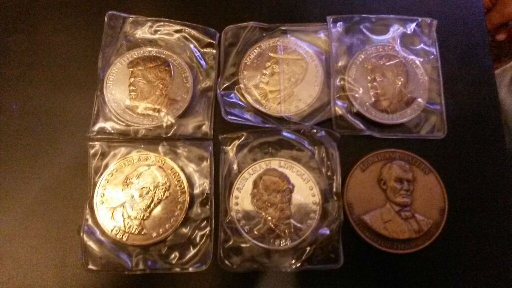 President coins collection.