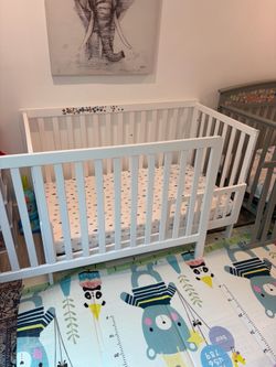 Baby Crib + Mattress