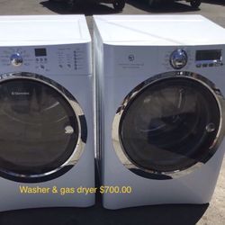 Electrolux Washer & Gas Dryer 