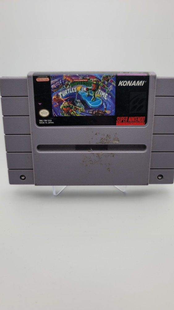 Super Nintendo Teenage Mutant Ninja Turtles 4 Turtles In Time