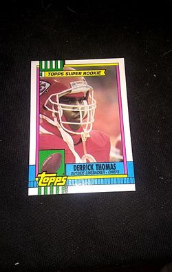 Derrick Thomas football card
