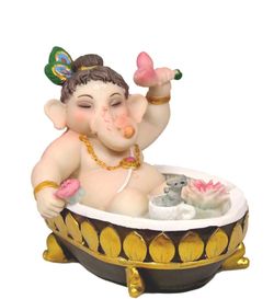 Bathing ganesha