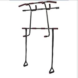 6 in 1 Pull- up bar/ dip bar/ chin up bar, sit ups  doorway exercise station