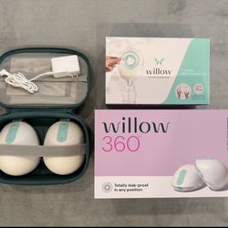 OPEN BOX UNUSED Willow 360 Wearable Breast Pump Bundle