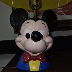 Vintage Mickey Mouse Lamp