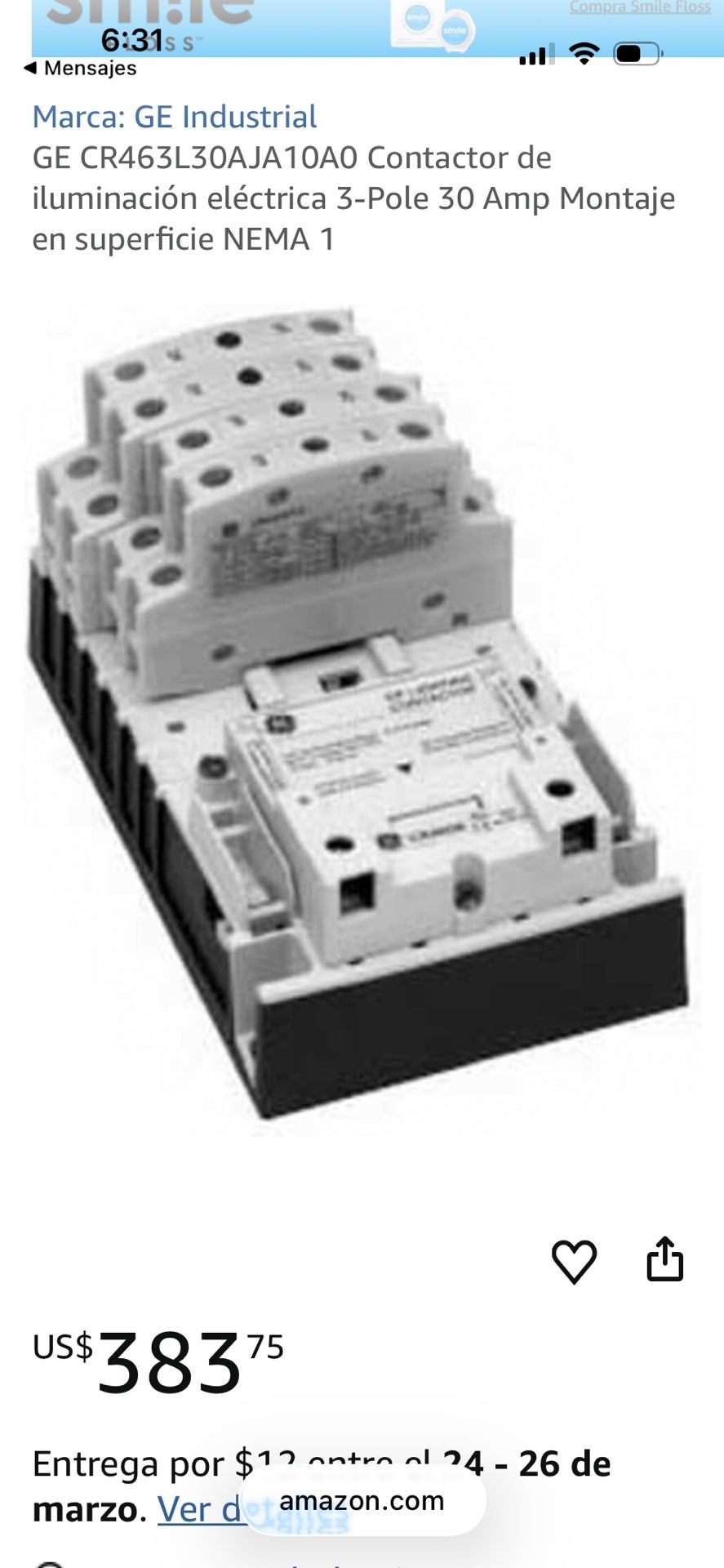 Contactor De Iluminación