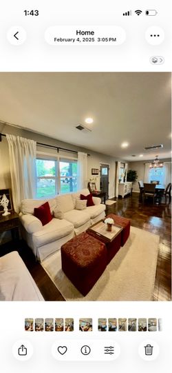 White washable sofa