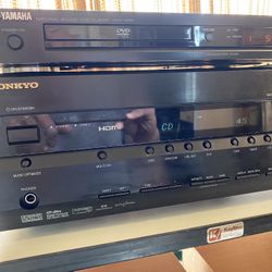 ONKYO TX—SR506 STEREO/7.1 DOLBY~SURROUND RECEIVER W/REMOTE 