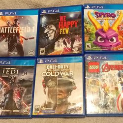 PS4 GAMES 