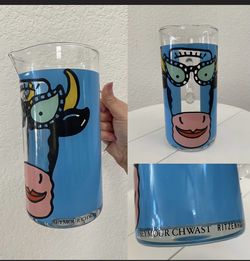 Vintage Seymour Chwast Ritzenhoff Pitcher