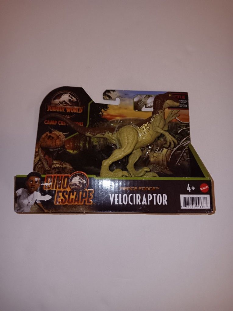 Jurassic World Camp Cretaceous Dino Escape Fierce Force Velociraptor