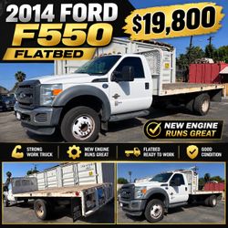 2014 Ford F550 Flatbed