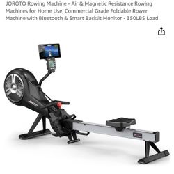 New,rowing Machine (small Scratch See Picture