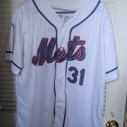 Mets Baseball Jersey Size XL ( No Tag) 24" Chest 30" Lenght