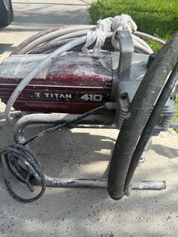 Titan 410 paint sprayer